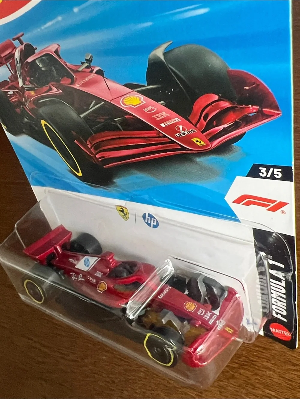 Scuderia Ferrari HP F1 Die-Cast Hot Wheels
